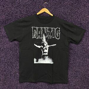 Danzig Video Concert VHS Cover Heavy Metal Band T-Shirt Size Large